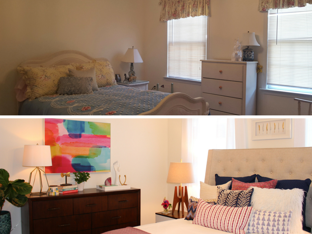 mid century modern guest bedroom boho guest bedroom makeover before and after