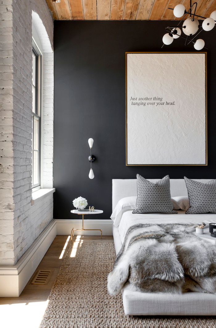 Interior Design Trends 2016 Black and White Mixed with Organic Elements