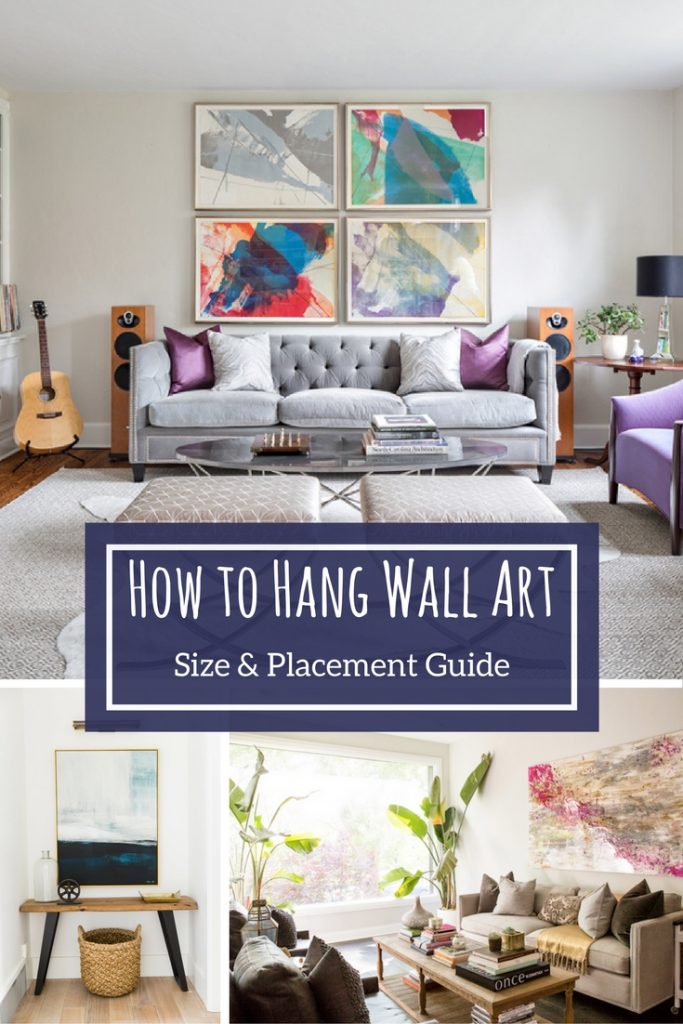 ways to hang wall art