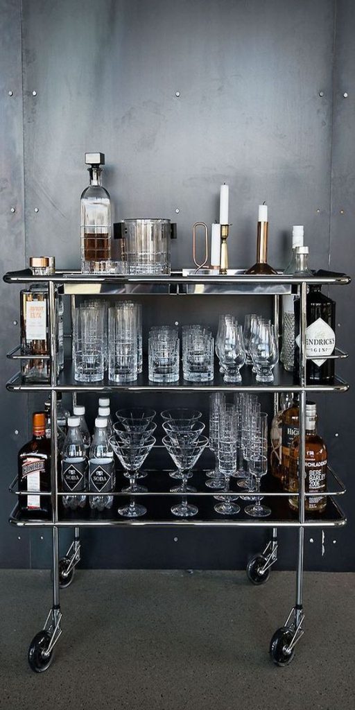 glassware how to style a bar cart leedy interiors tinton falls nj interior design