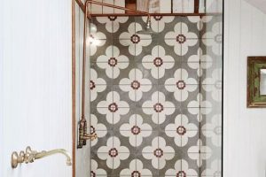 Patterned Tiles Floral Leedy interiors Tinton Falls NJ Inteiror Designer