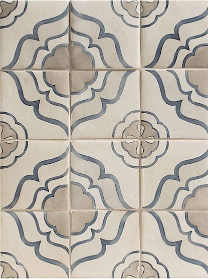 Patterned Tiles Moroccan Leedy Inteirors Tinton Falls NJ Interior Designer